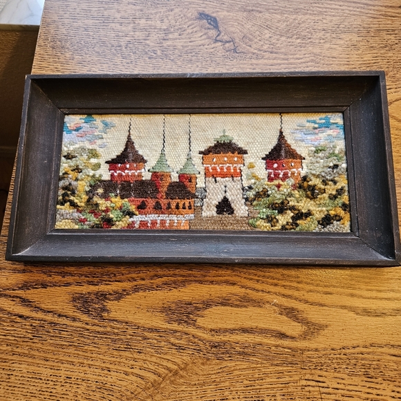 Mury Obronne Krakow gobelin miniatura needlestitch - Picture 2 of 11